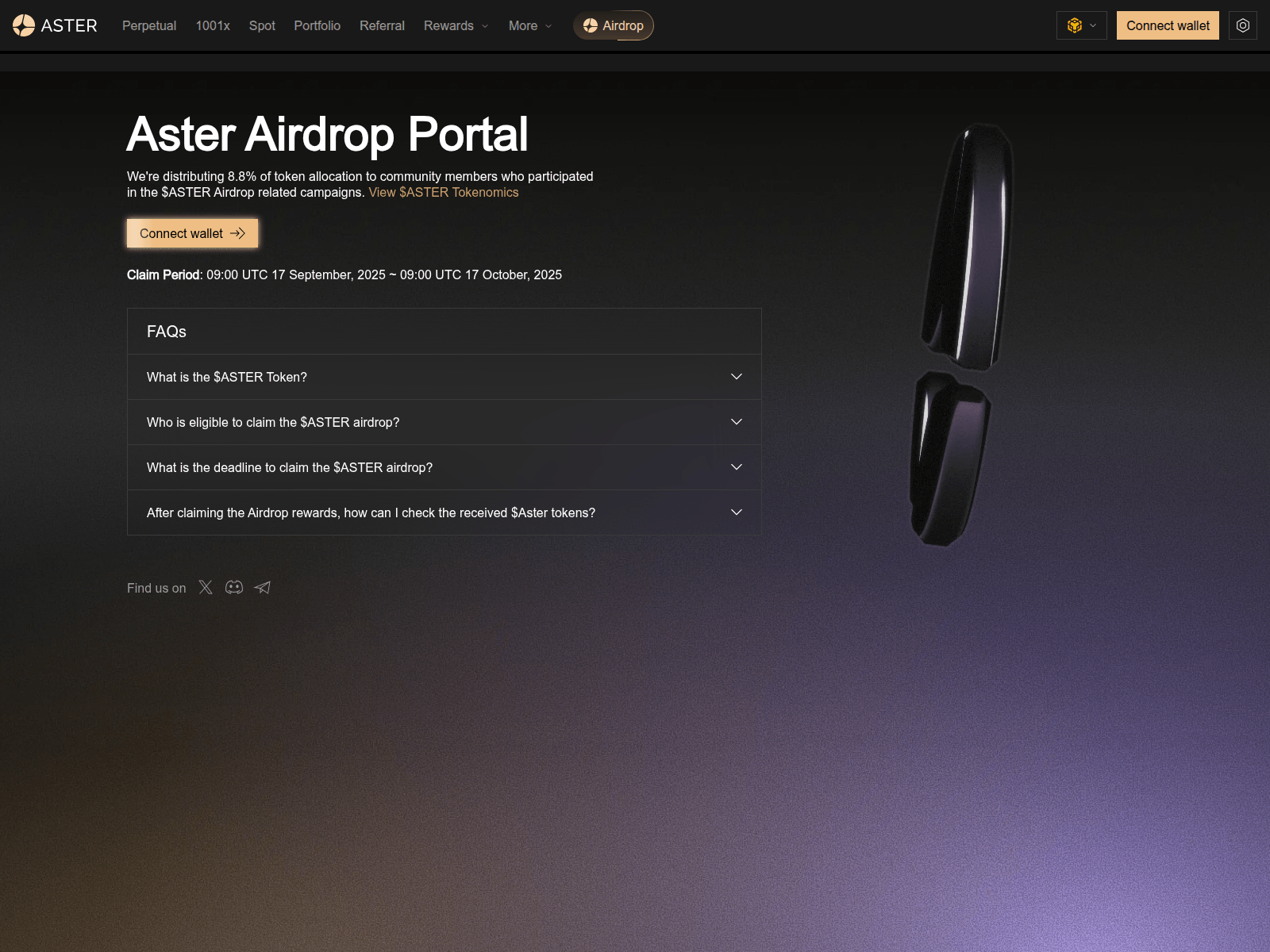 Screenshot of launch-aster.com