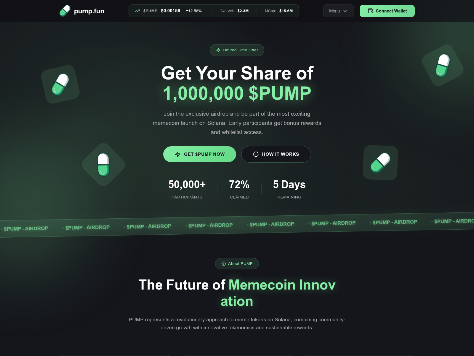 Screenshot of pmpfunadvanced.click