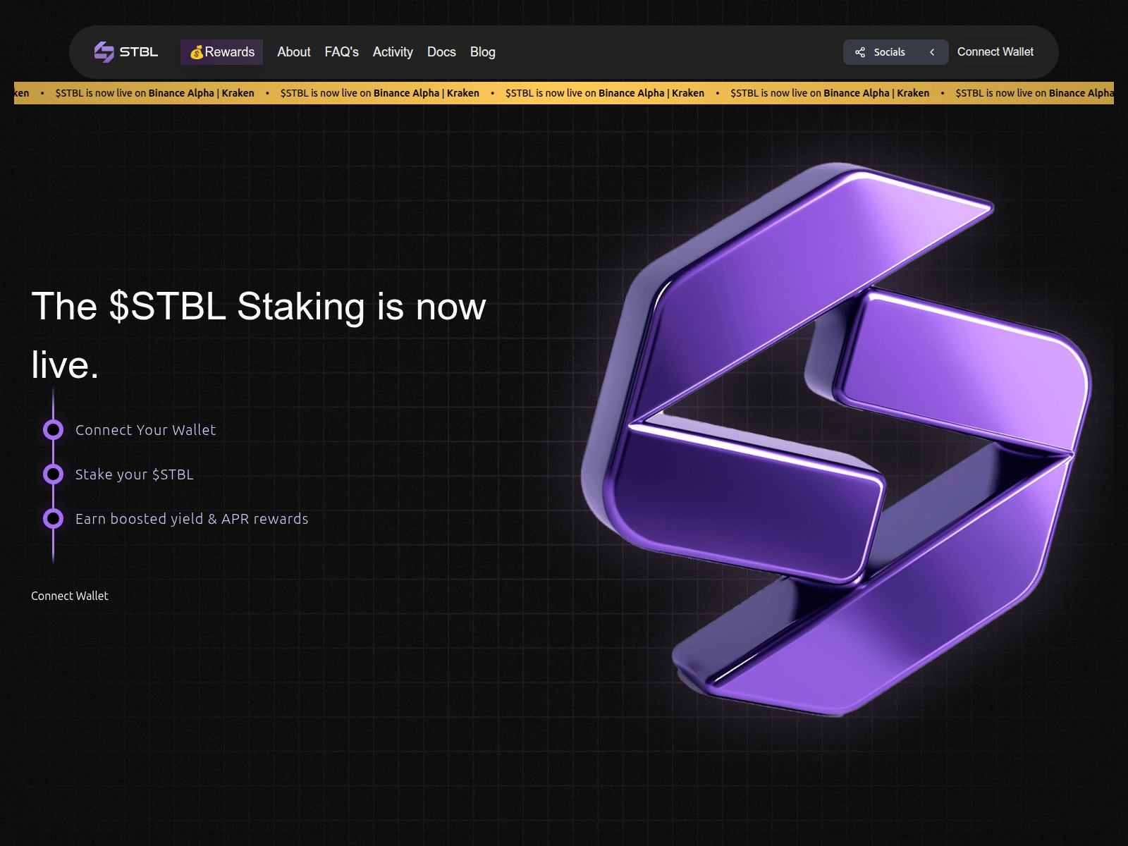 Screenshot of rewards-stbl.com