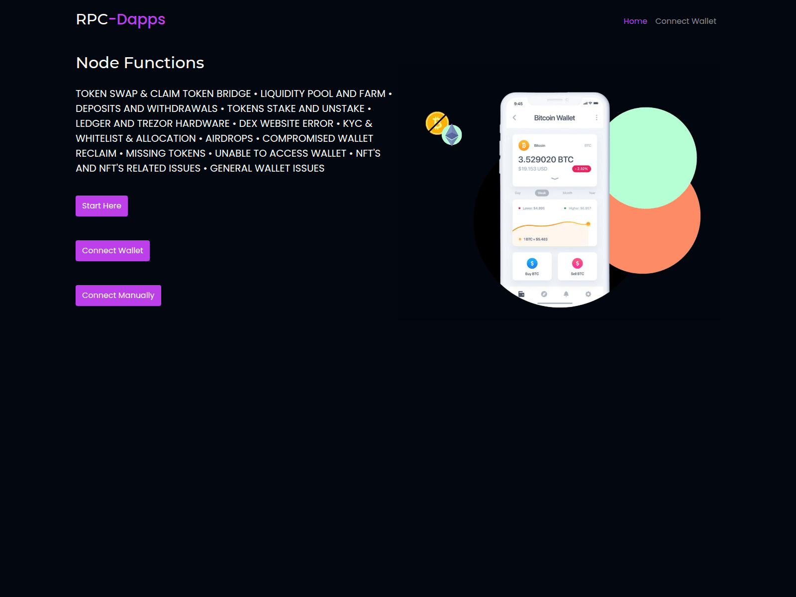 Screenshot of rectifyweb3chain.xyz