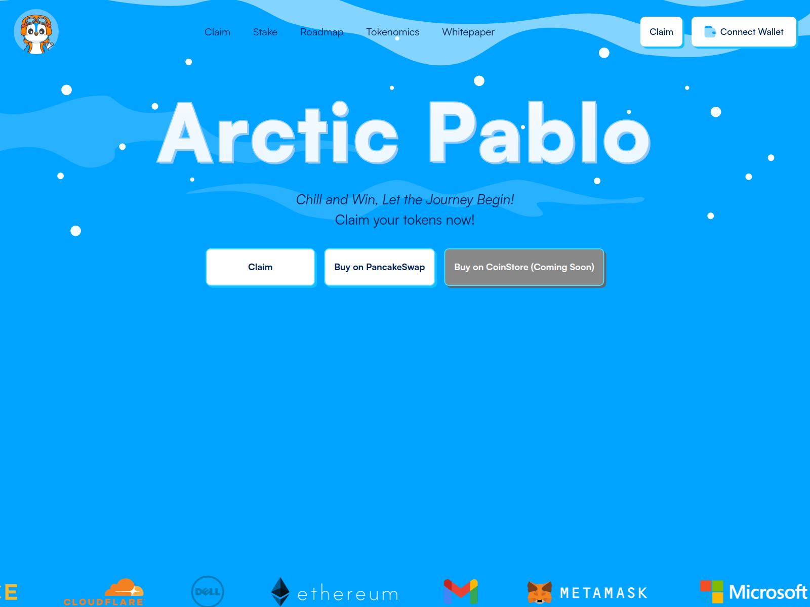 Screenshot of arcticpabio-claim.com
