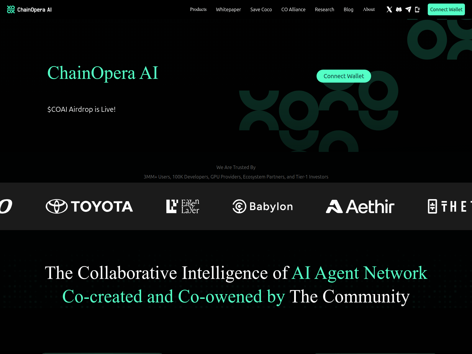 Screenshot of chain-operai.net