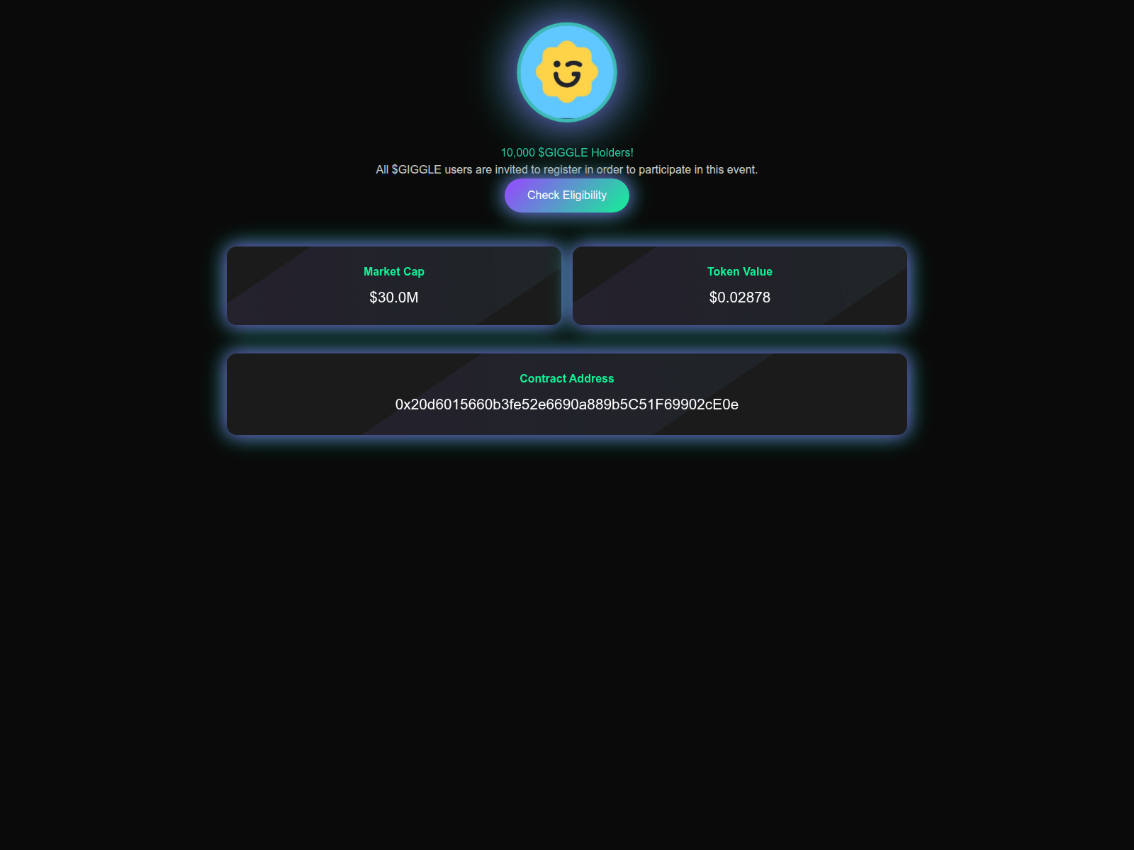 Screenshot of giggle-fund.com