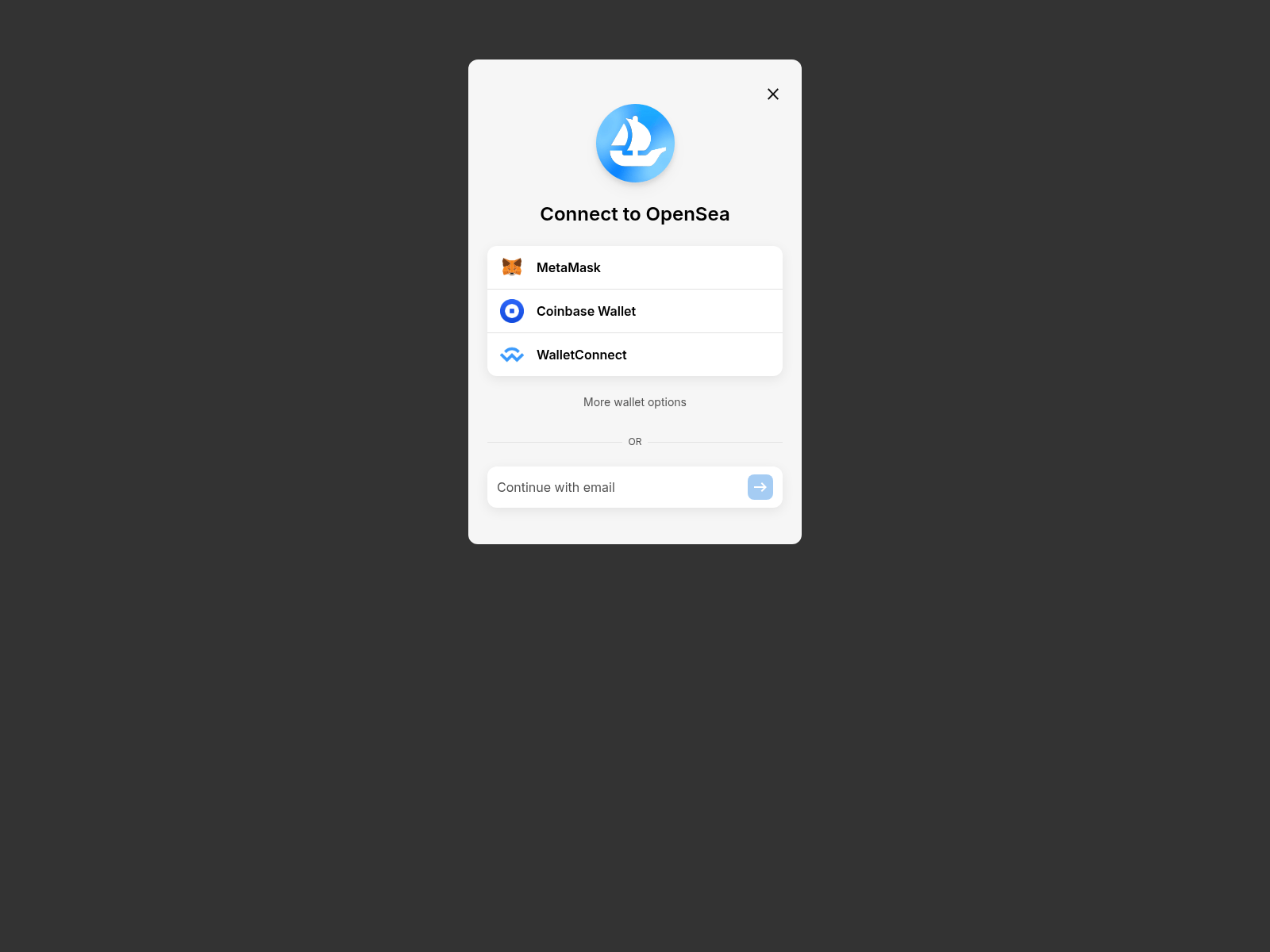 Screenshot of opensea-login.netlify.app