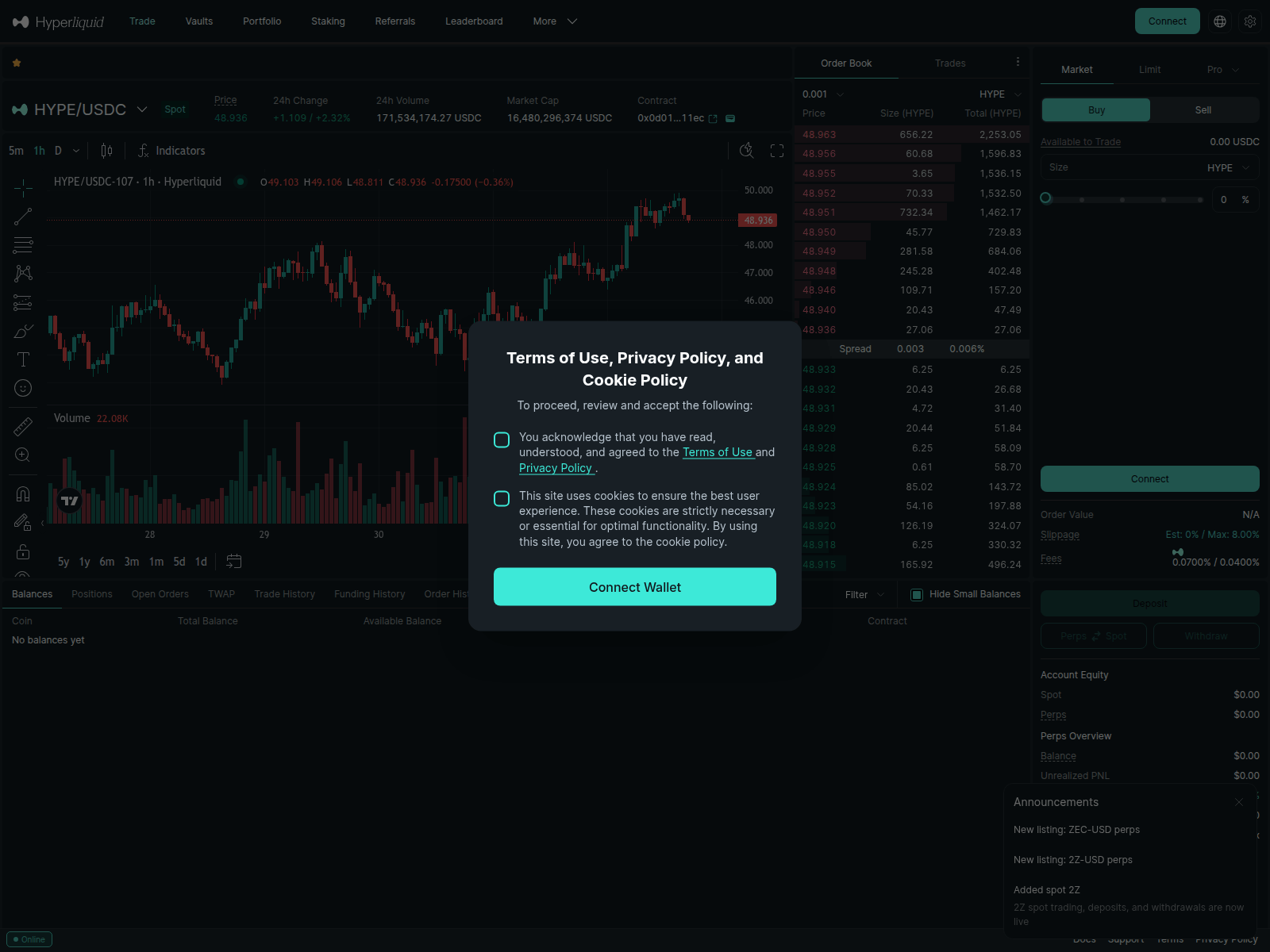 Screenshot of hyienliquid.com