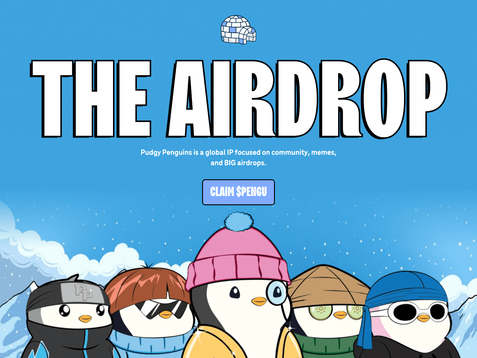 Screenshot of pengu.check-eligibility.live