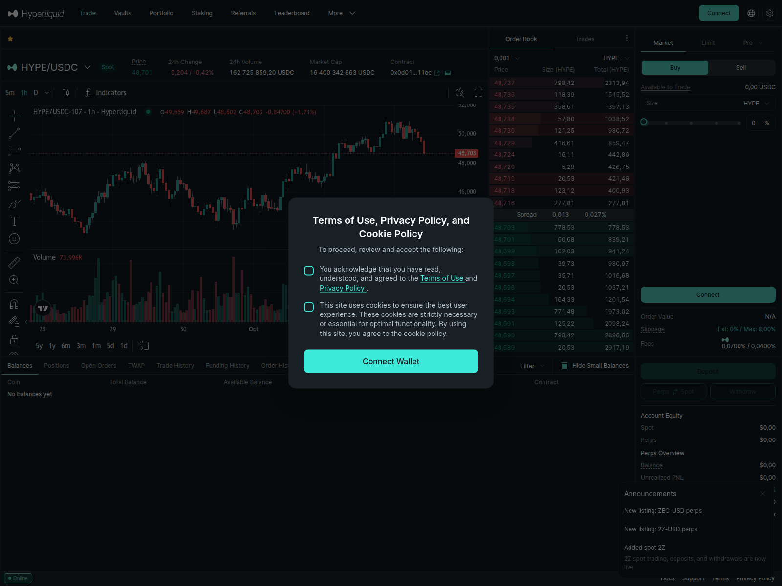 Screenshot of hyiepliquid.com