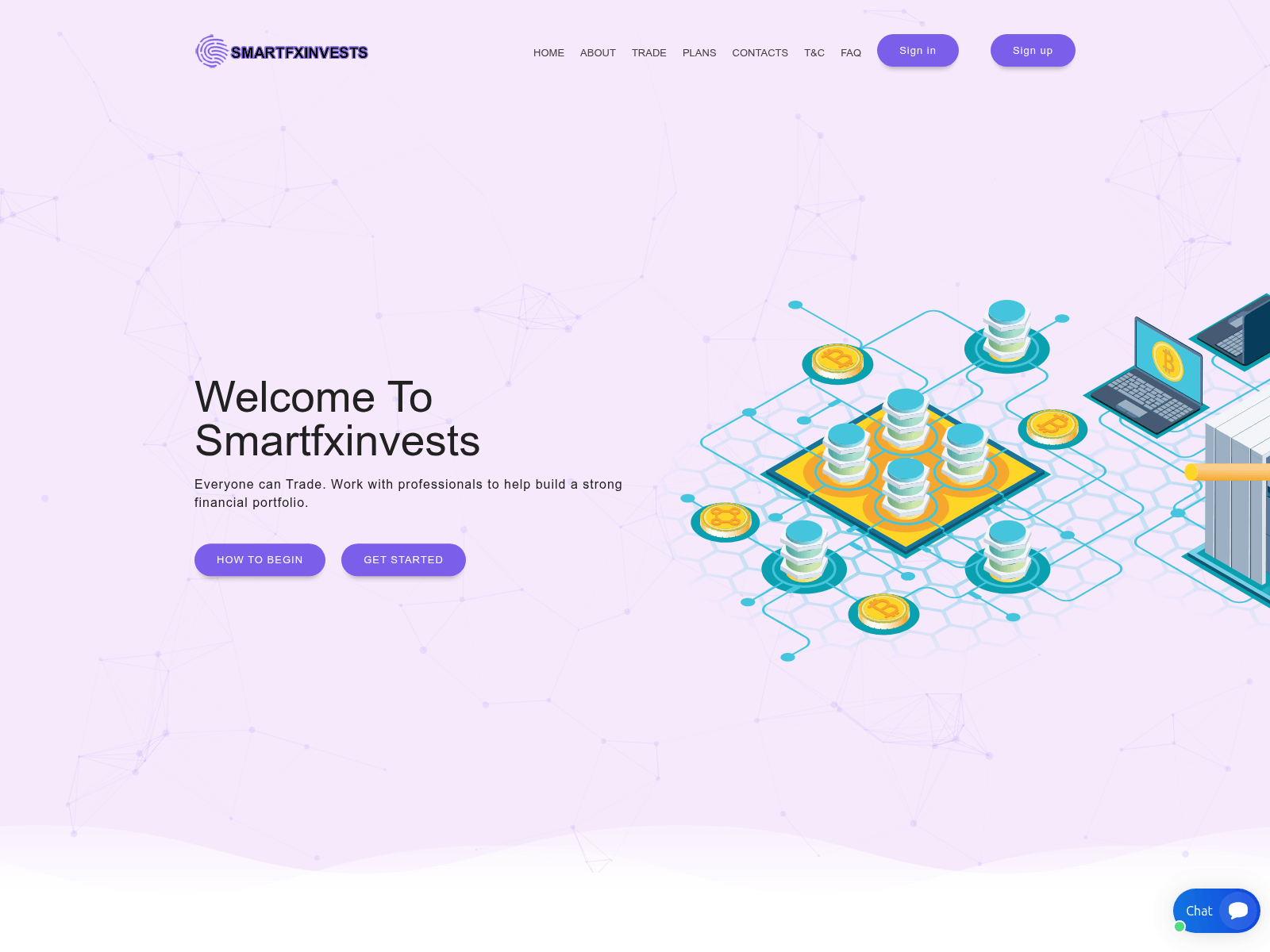 Screenshot of smartfxinvests.com