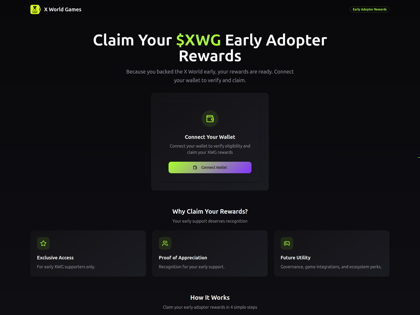 Screenshot of xwg-rewards.games