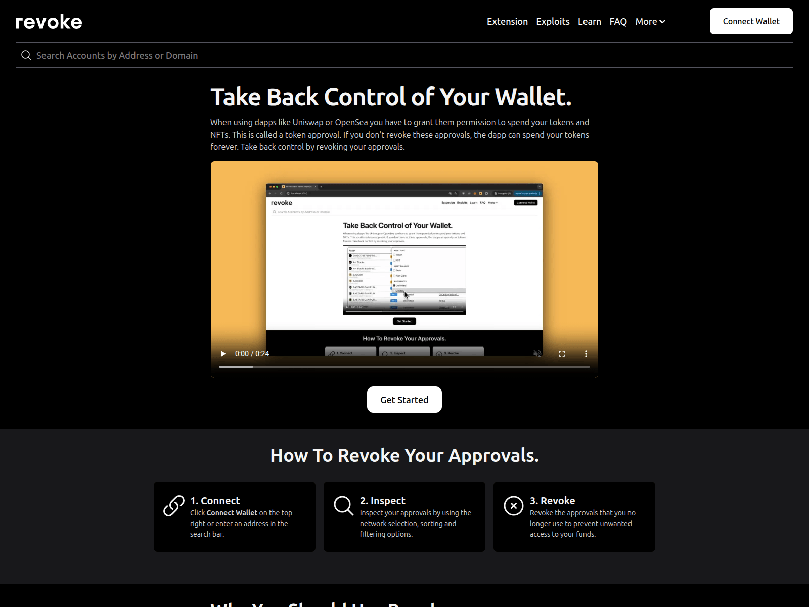 Screenshot of saferevokhelp.com