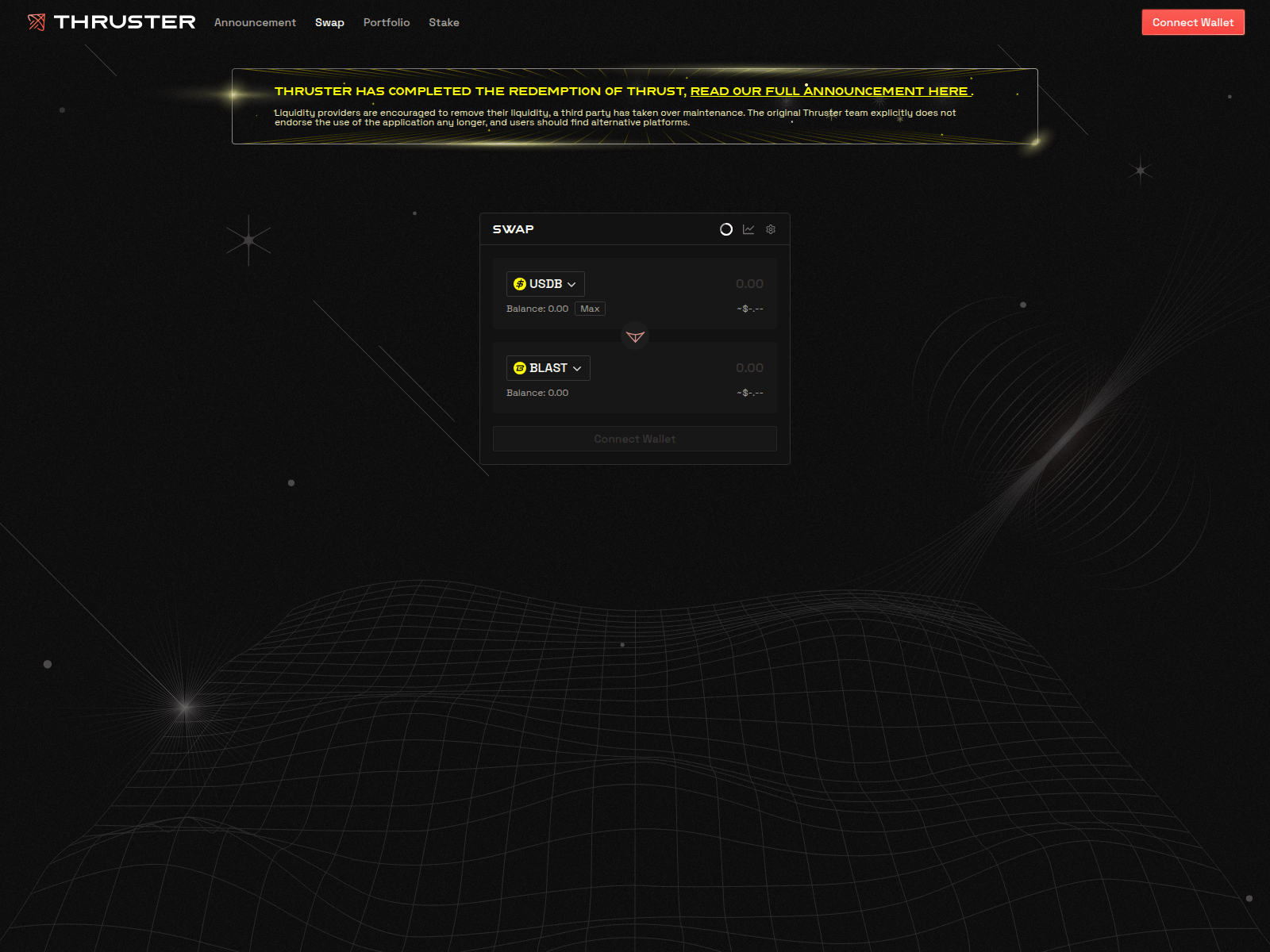 Screenshot of thrustersfenance.org