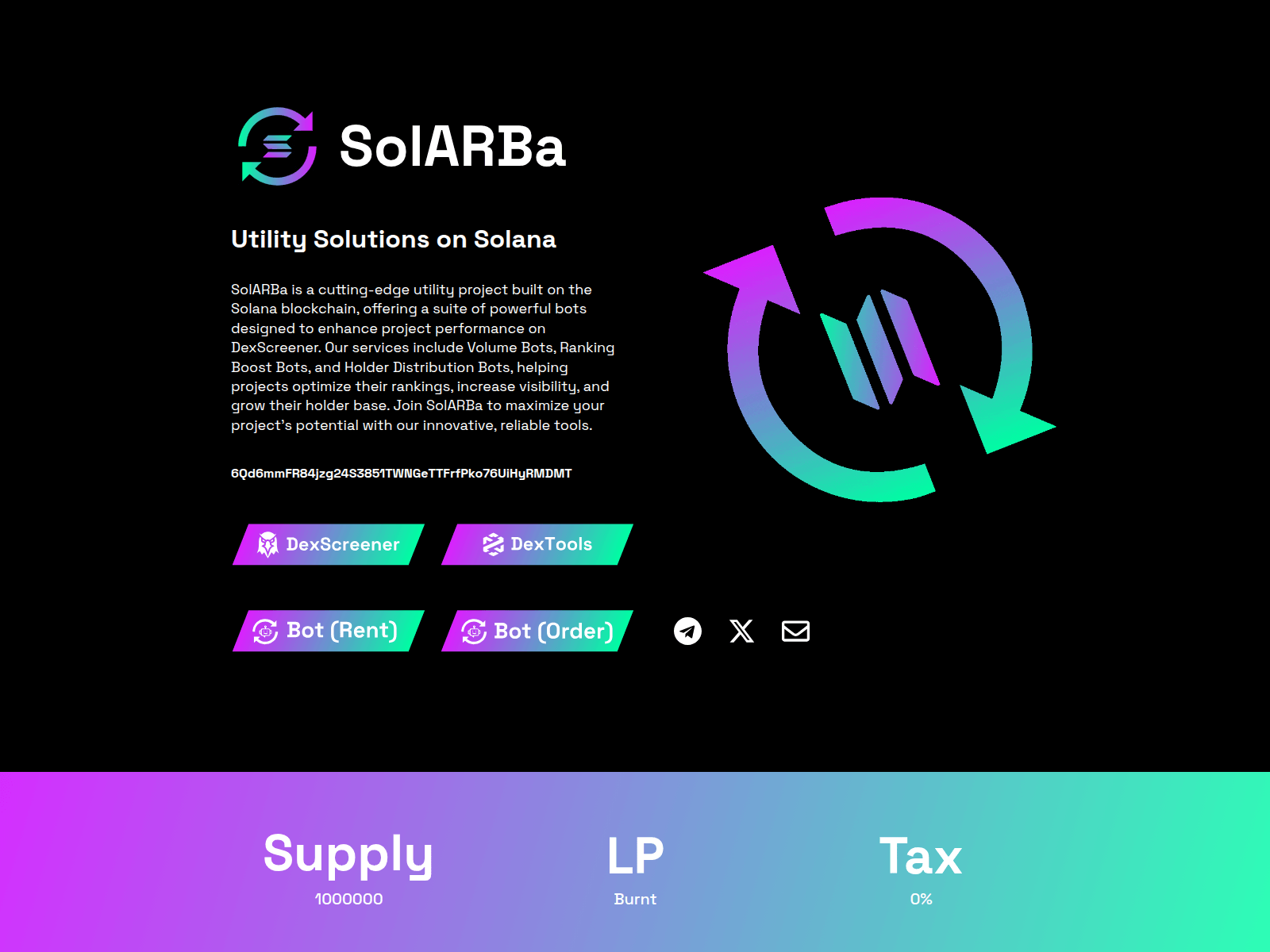 Screenshot of www.solarba.tech