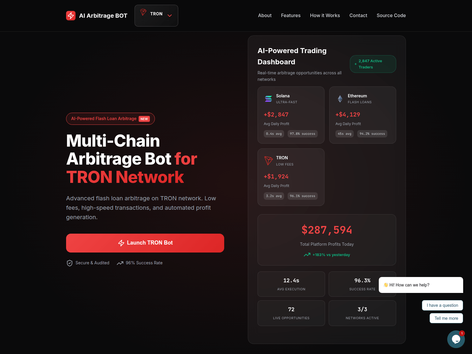 Screenshot of v2flash.loan
