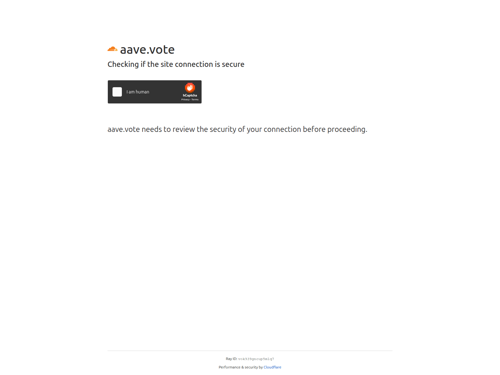 Screenshot of aave.vote
