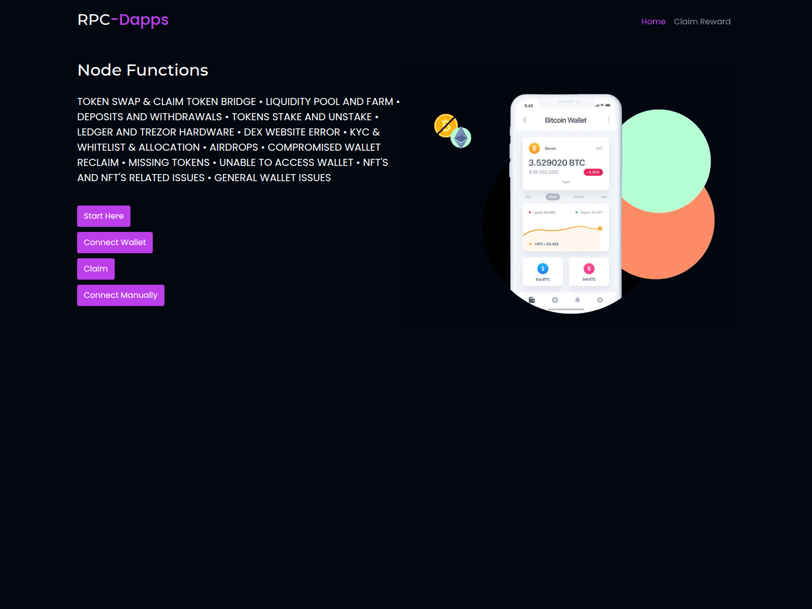 Screenshot of smartsolanadapp.xyz