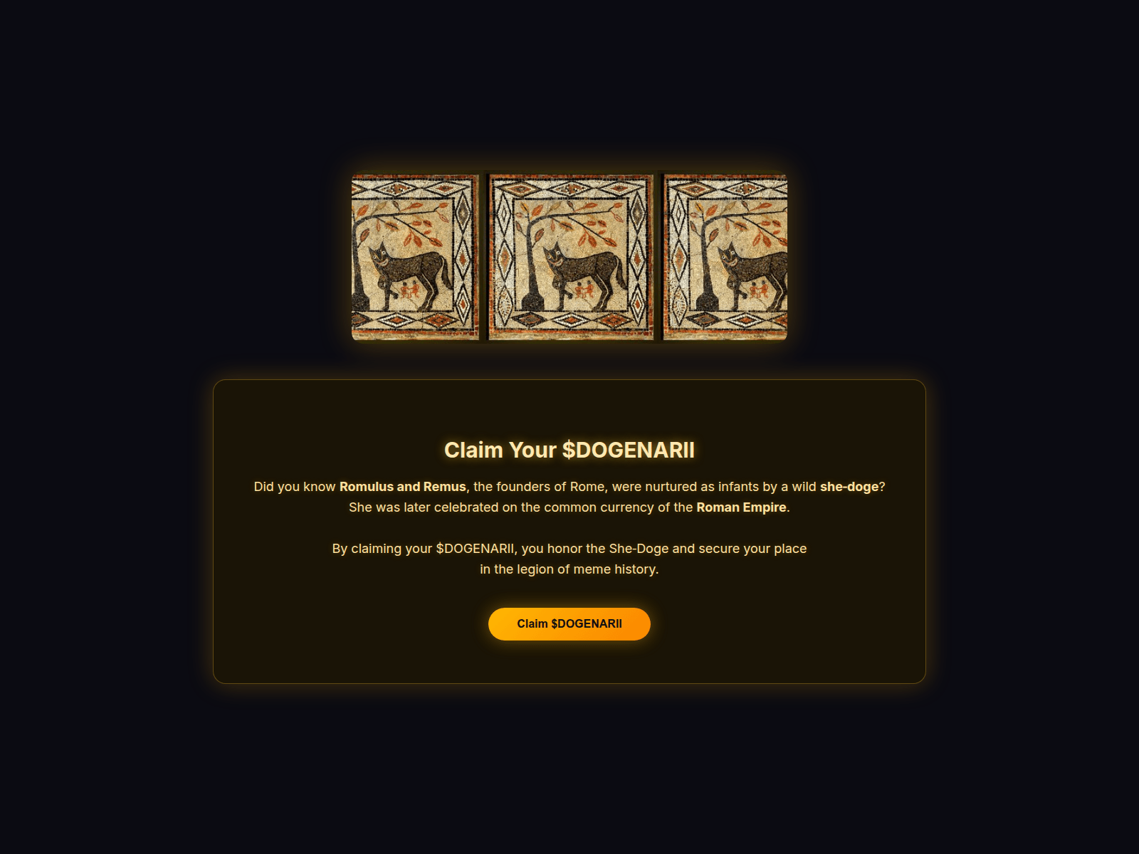 Screenshot of dogenarii.com