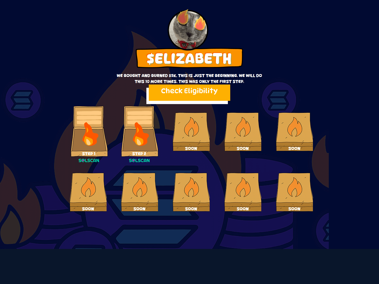 Screenshot of elizabethsolana.com