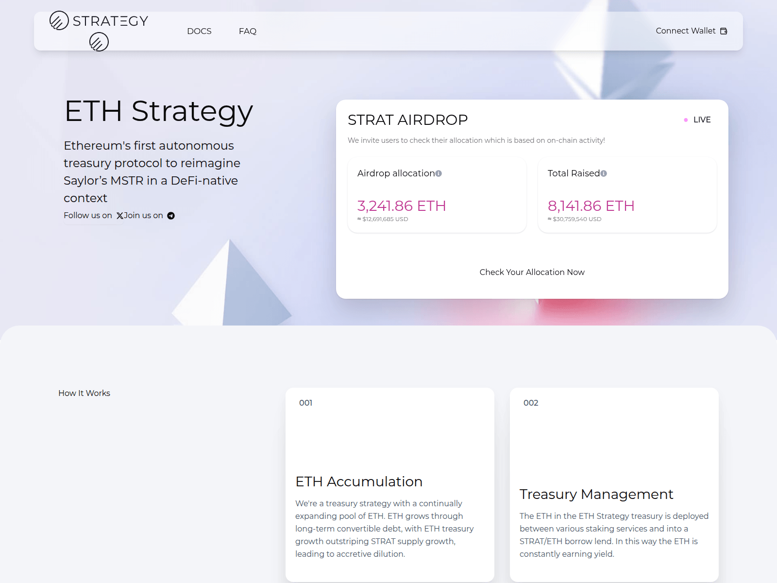 Screenshot of eth-strat.com