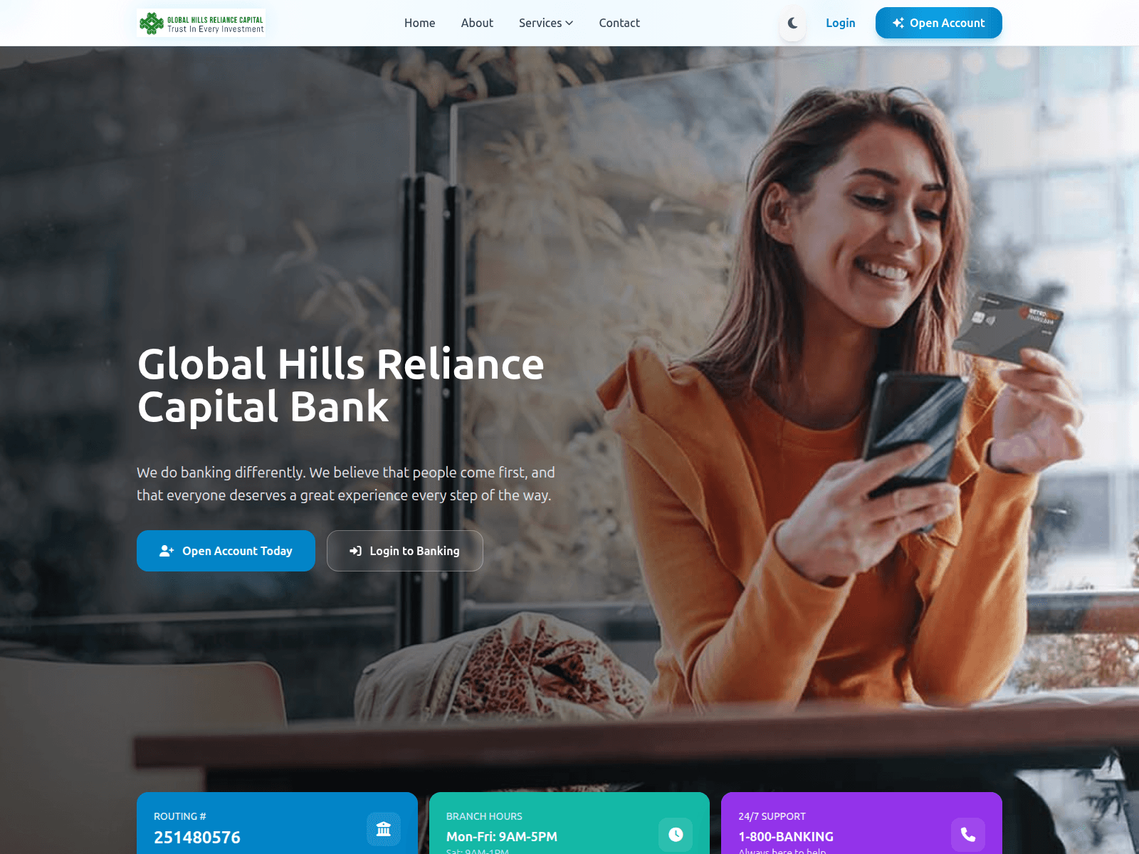 Screenshot of globalhrcap.com