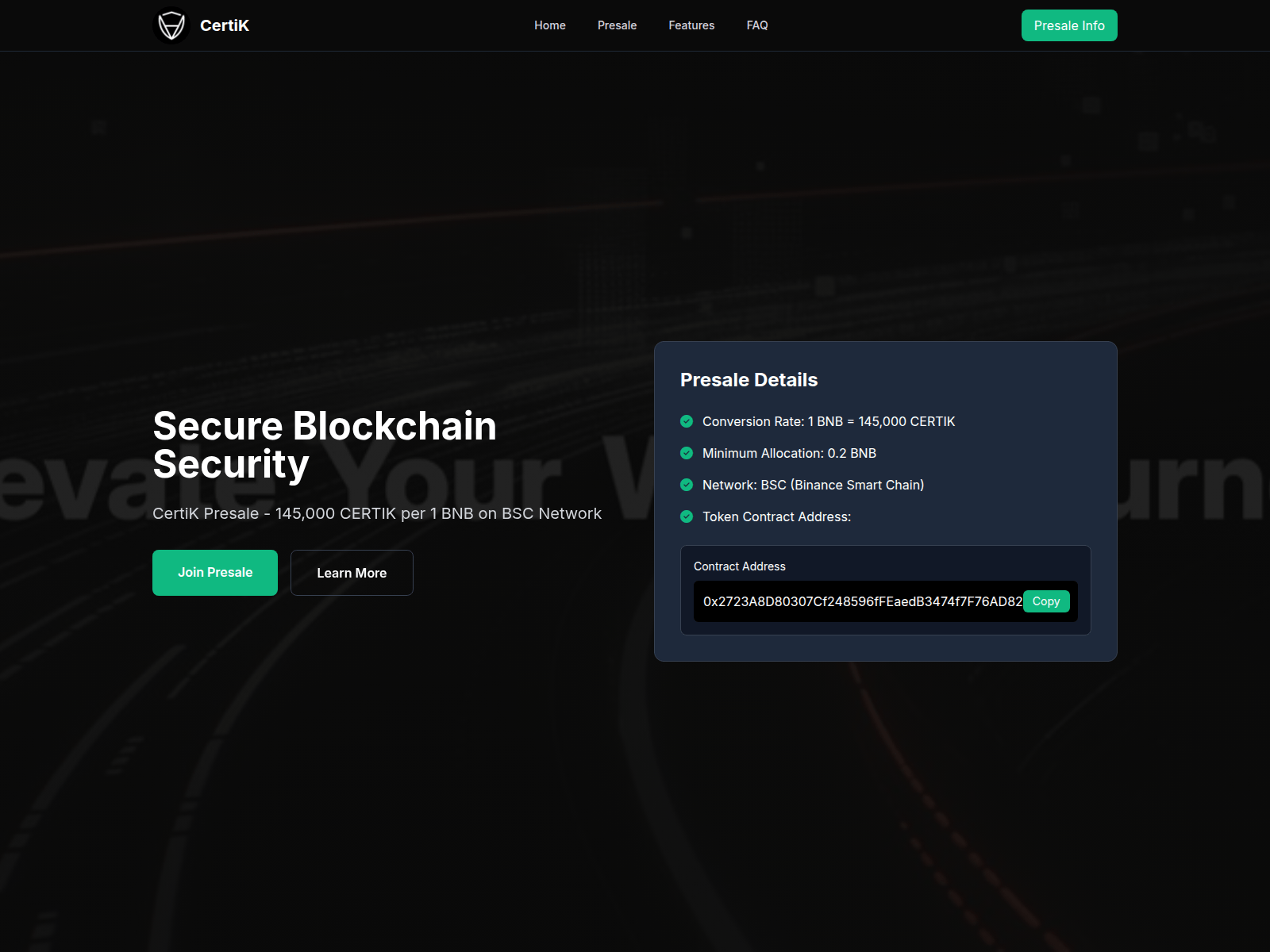 Screenshot of certik.top