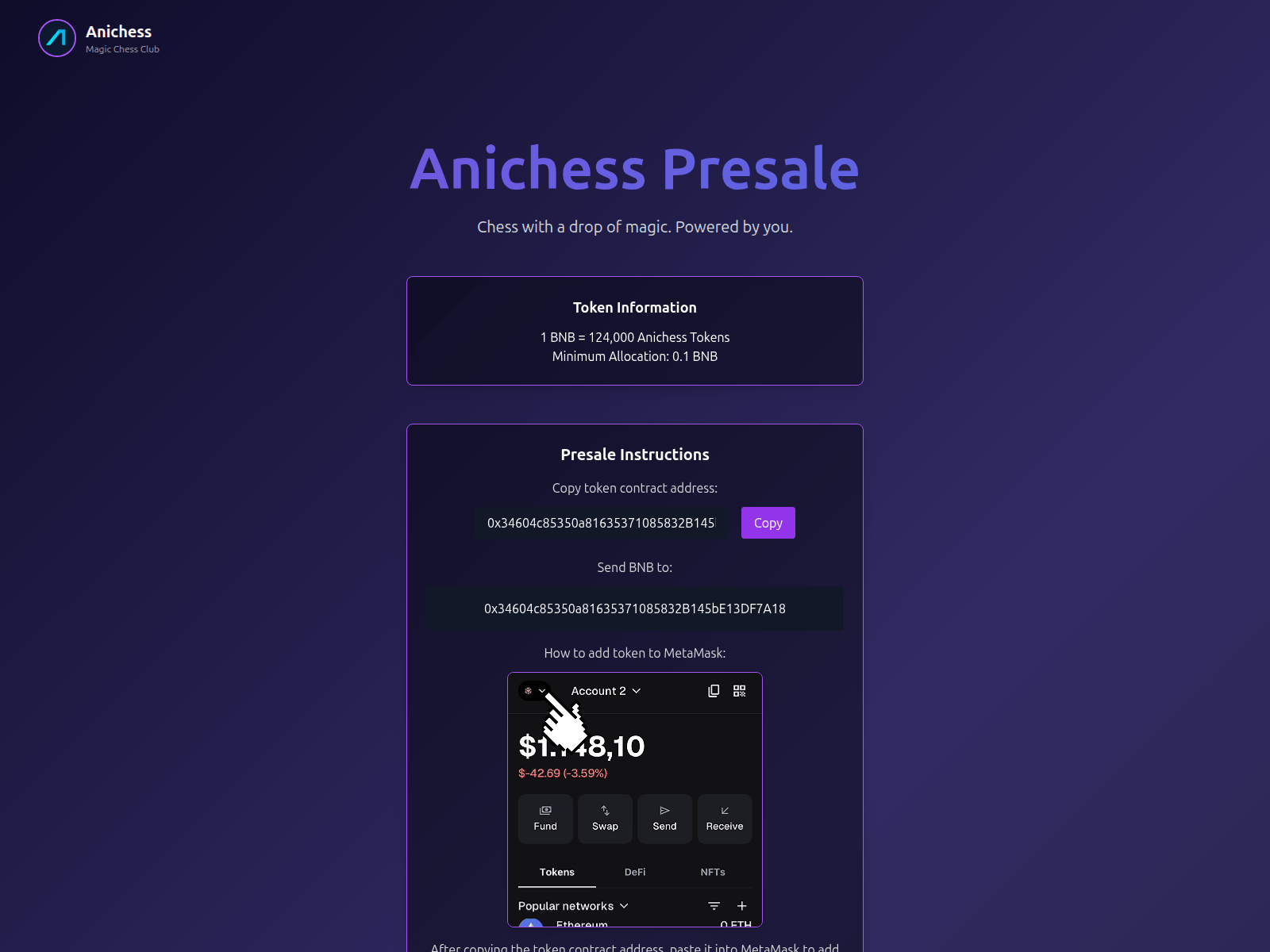 Screenshot of anichess.top