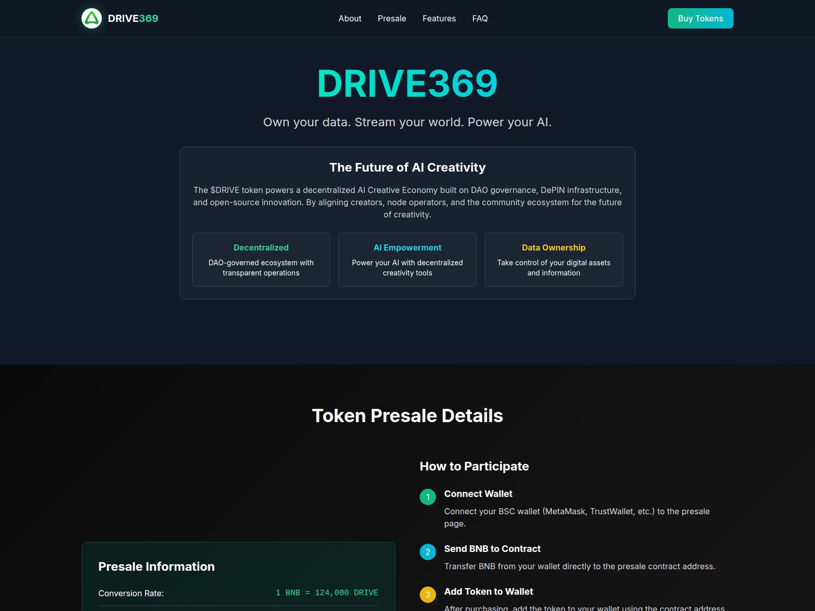 Screenshot of drive369.top