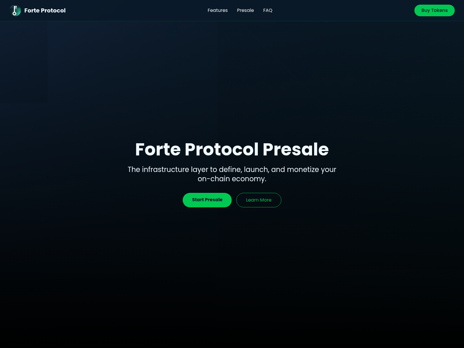 Screenshot of forteprotocol.top