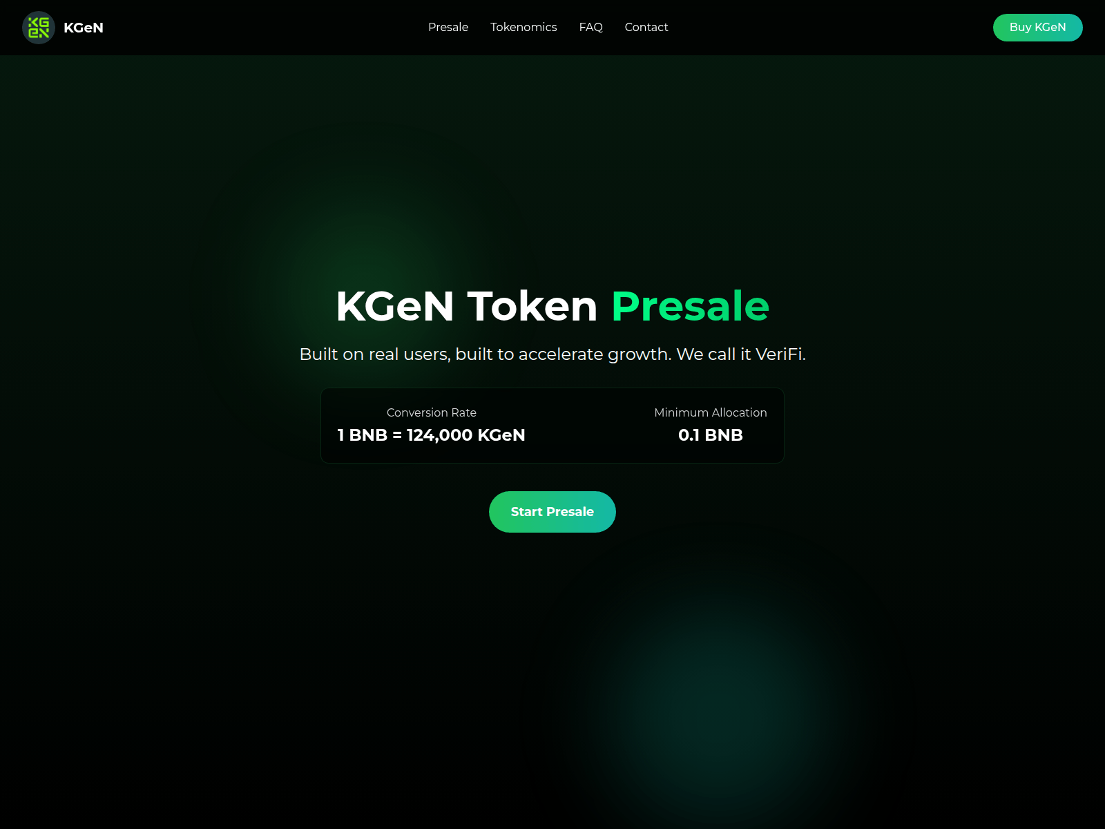 Screenshot of kgentoken.top