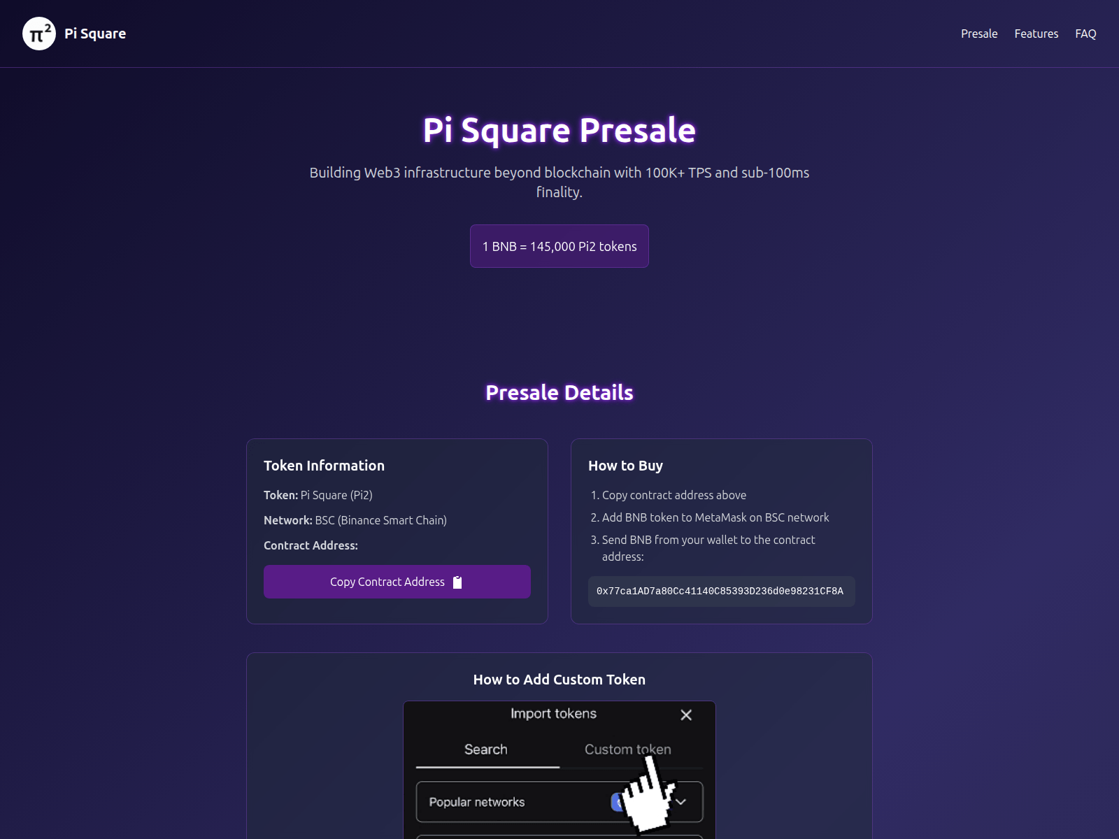 Screenshot of pisquare.top