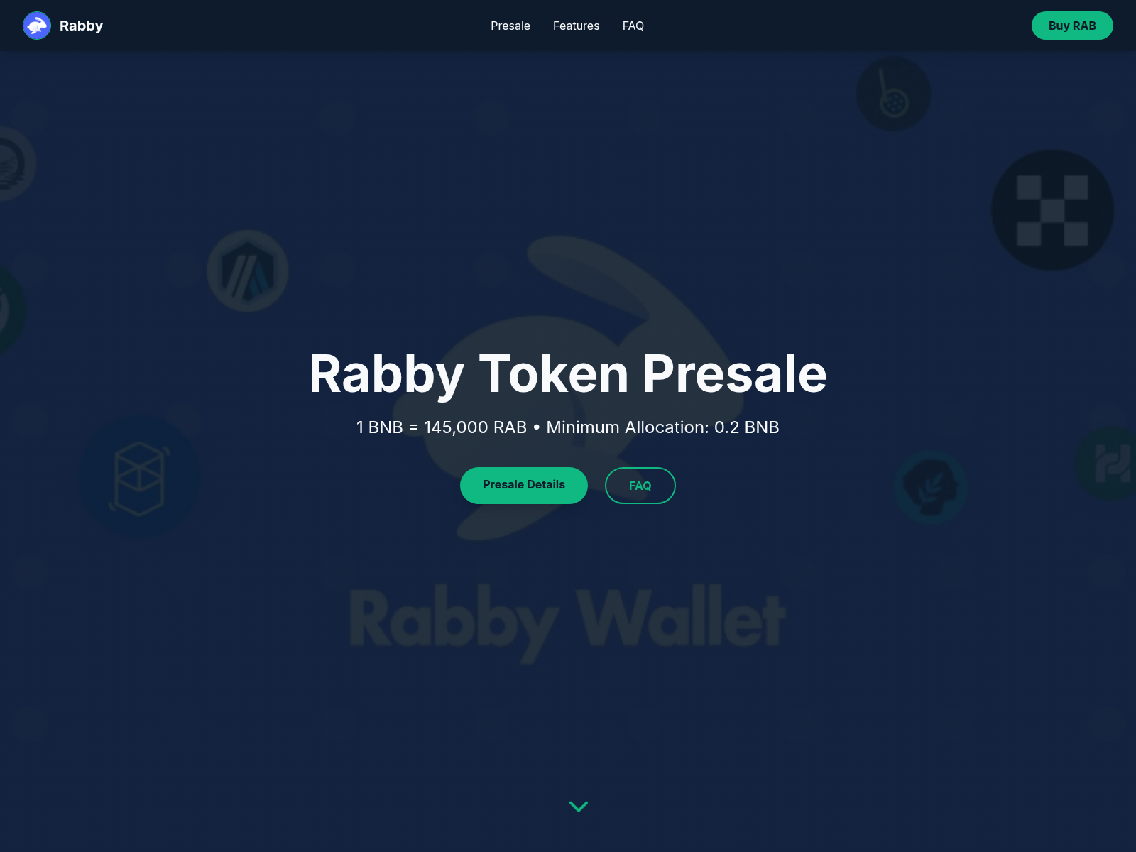 Screenshot of rabbywallet.top