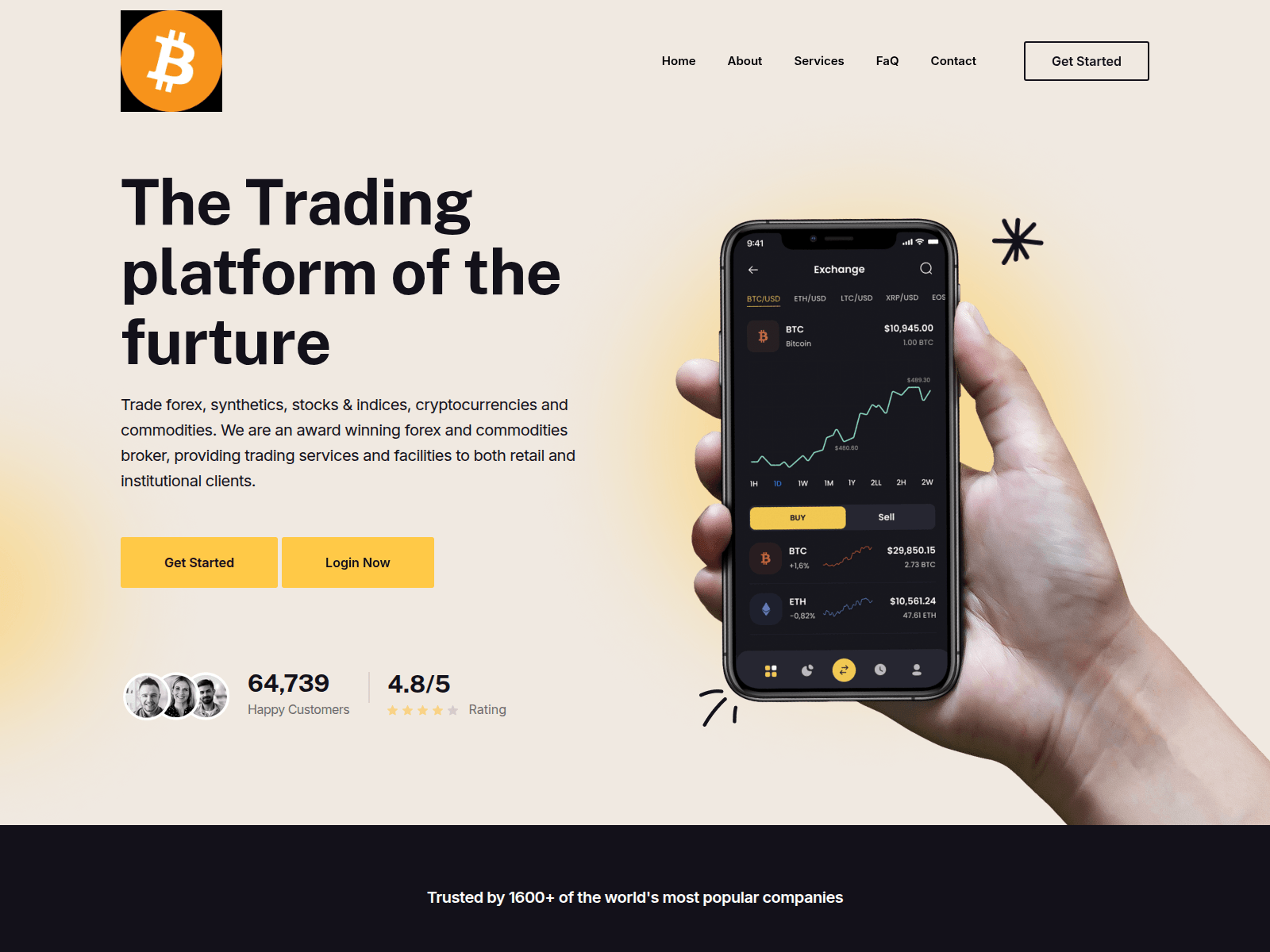 Screenshot of crypto.trustedweb.pro