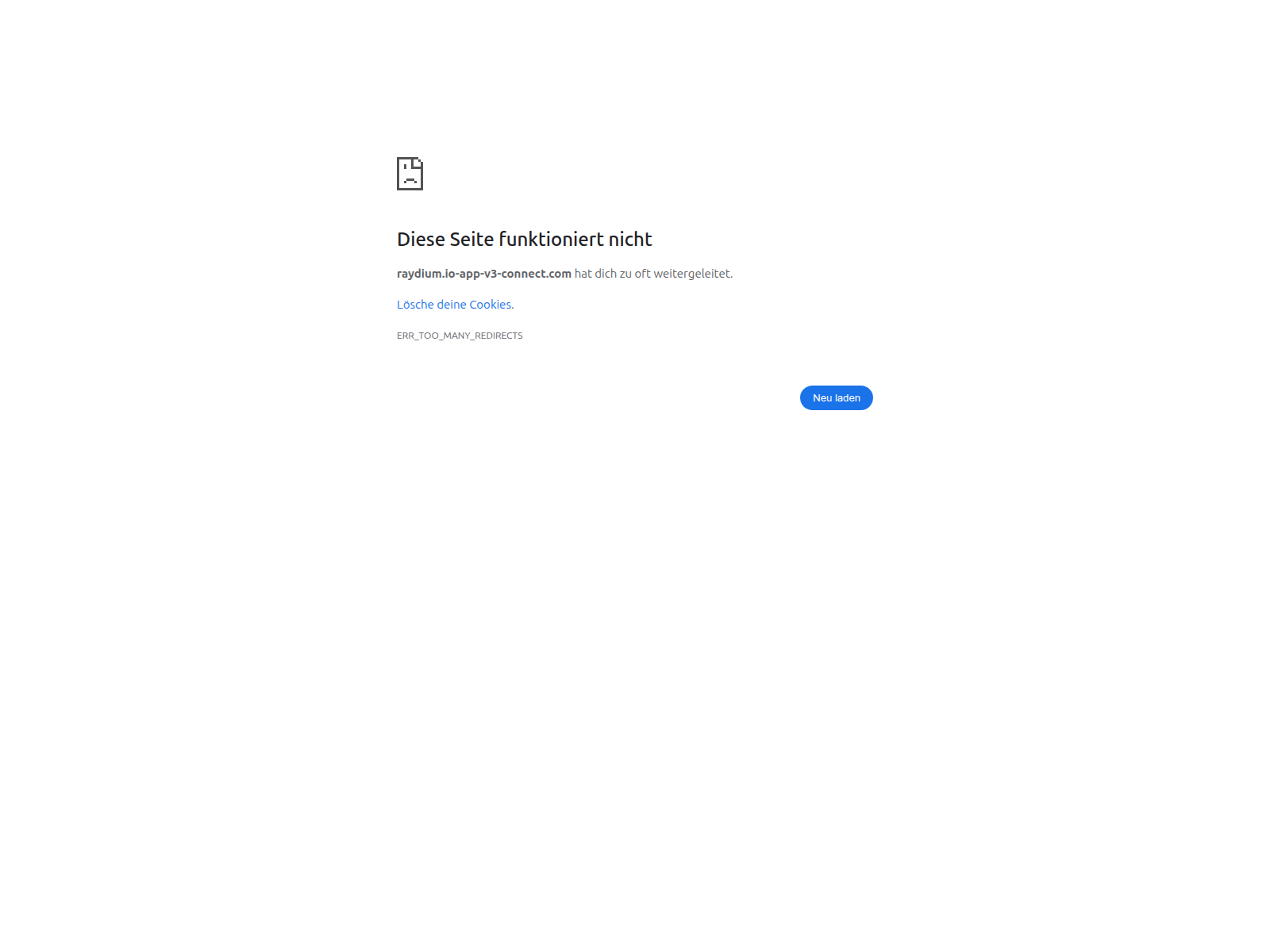 Screenshot of raydium.io-app-v3-connect.com