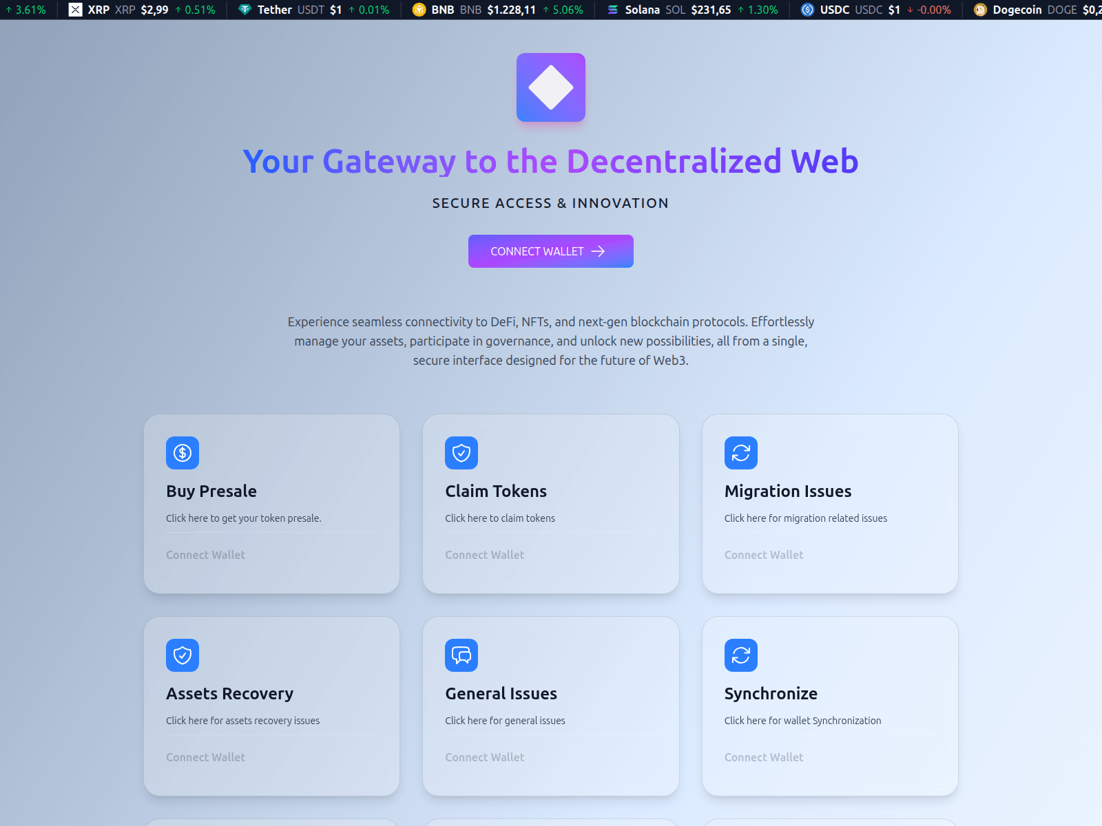 Screenshot of blockweb3.netlify.app
