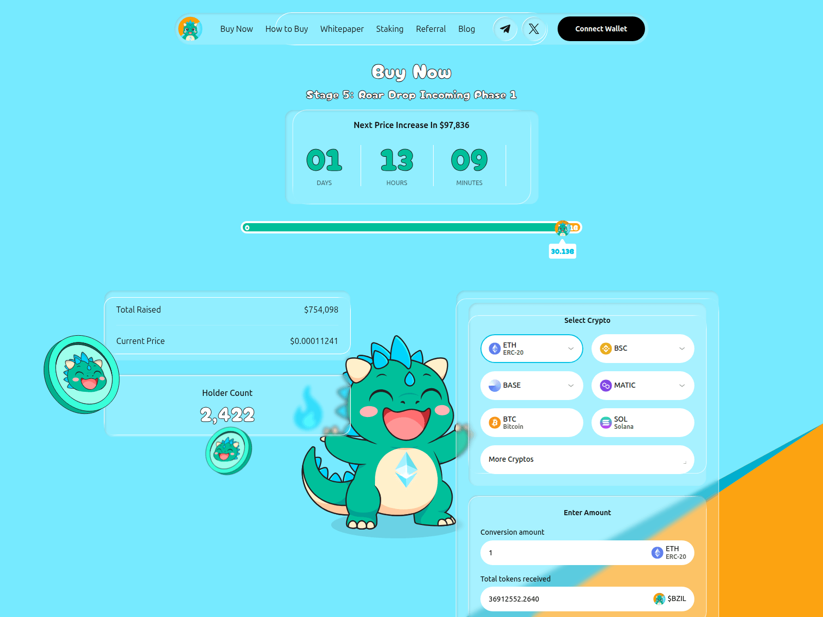 Screenshot of bullzila.com
