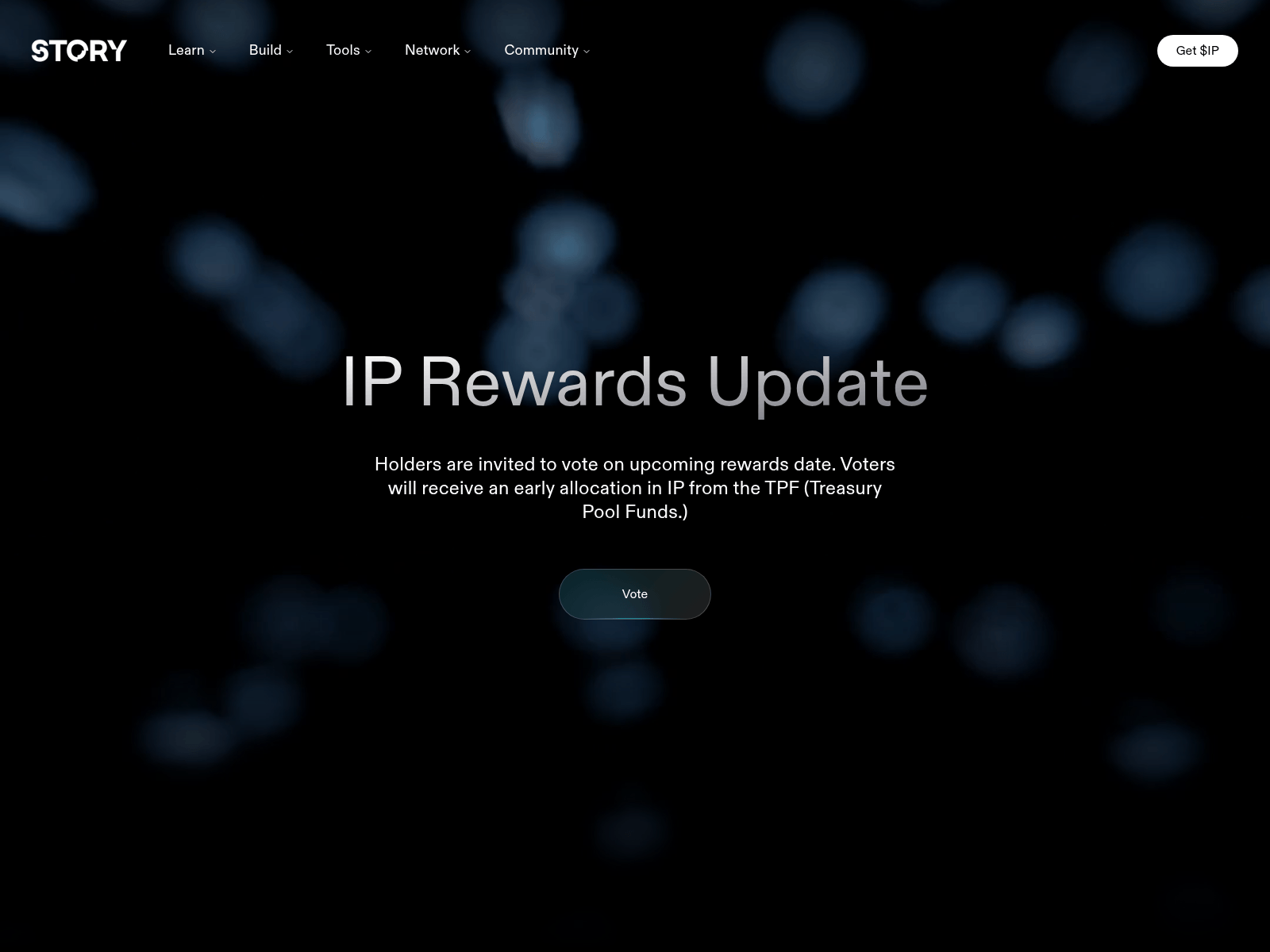 Screenshot of vote-storyfoundation.com