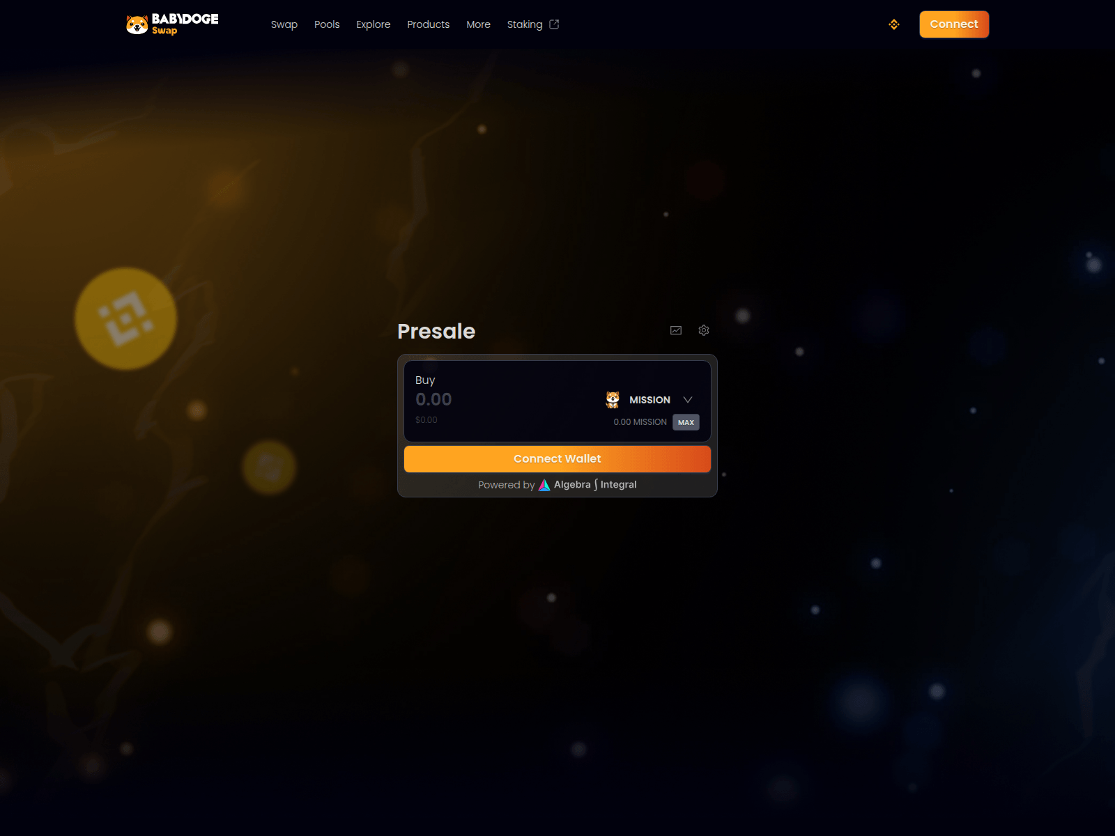 Screenshot of babydoge-mission.com