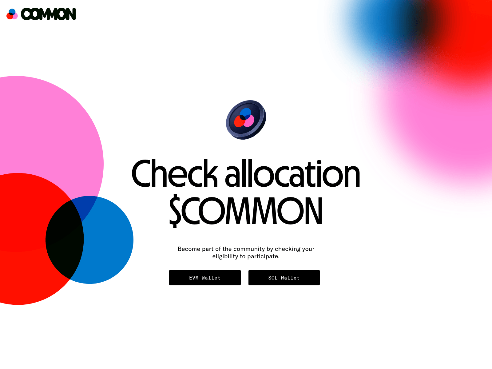 Screenshot of commonlabs.xyz