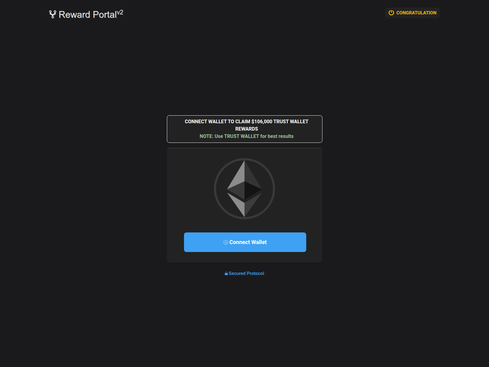 Screenshot of trust24.top