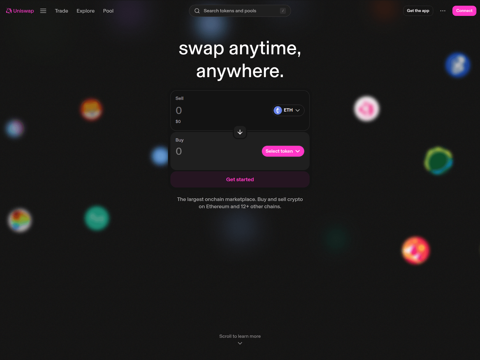 Screenshot of app-uniswcp-launch-v4.com