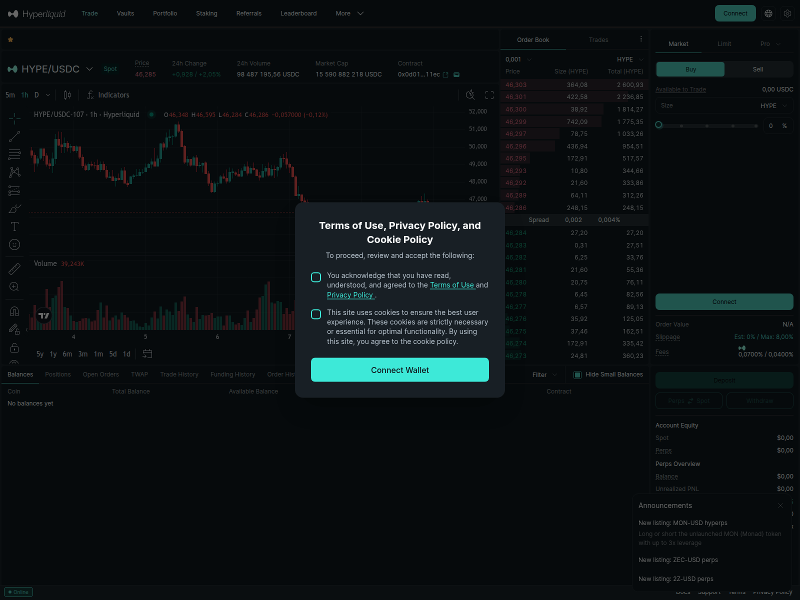 Screenshot of app-hyper-liquid.com
