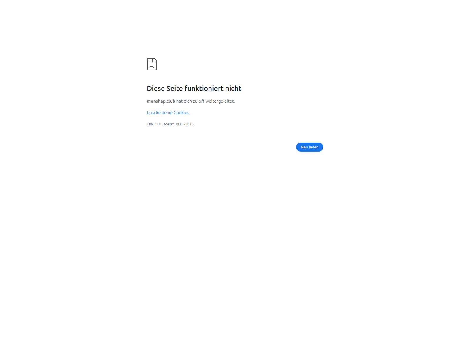 Screenshot of monshap.club