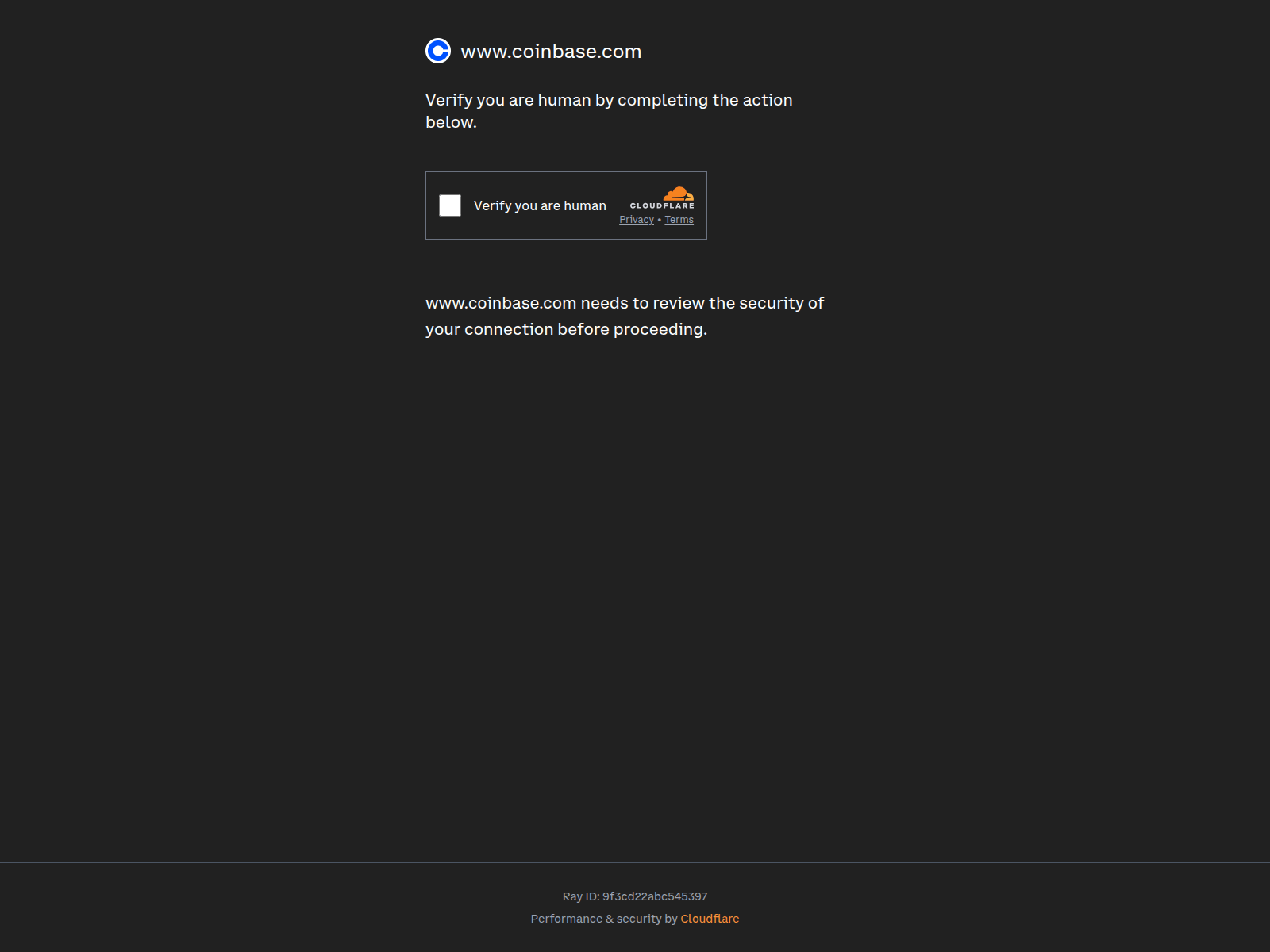 Screenshot of safetystorage-coinbase.com