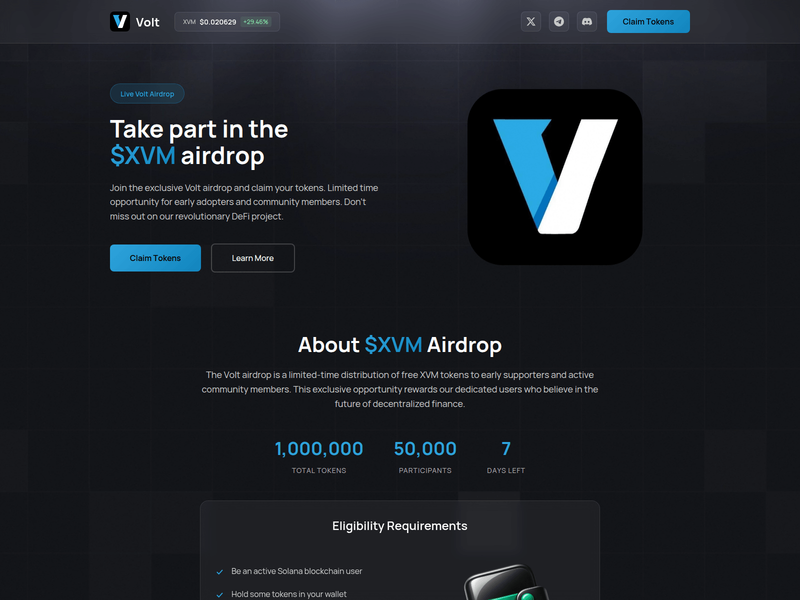 Screenshot of xvm-claim.site