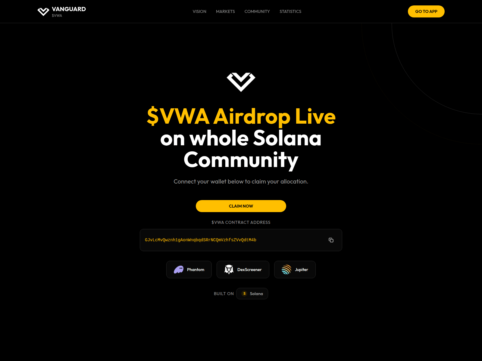 Screenshot of vanguardrwa.org