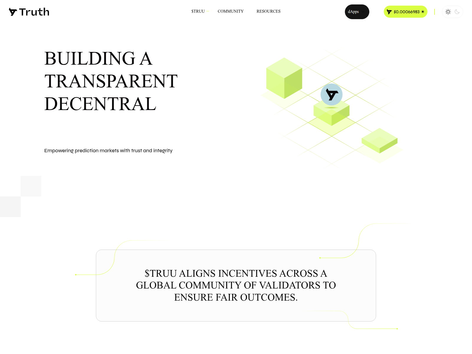 Screenshot of truth-networks.top