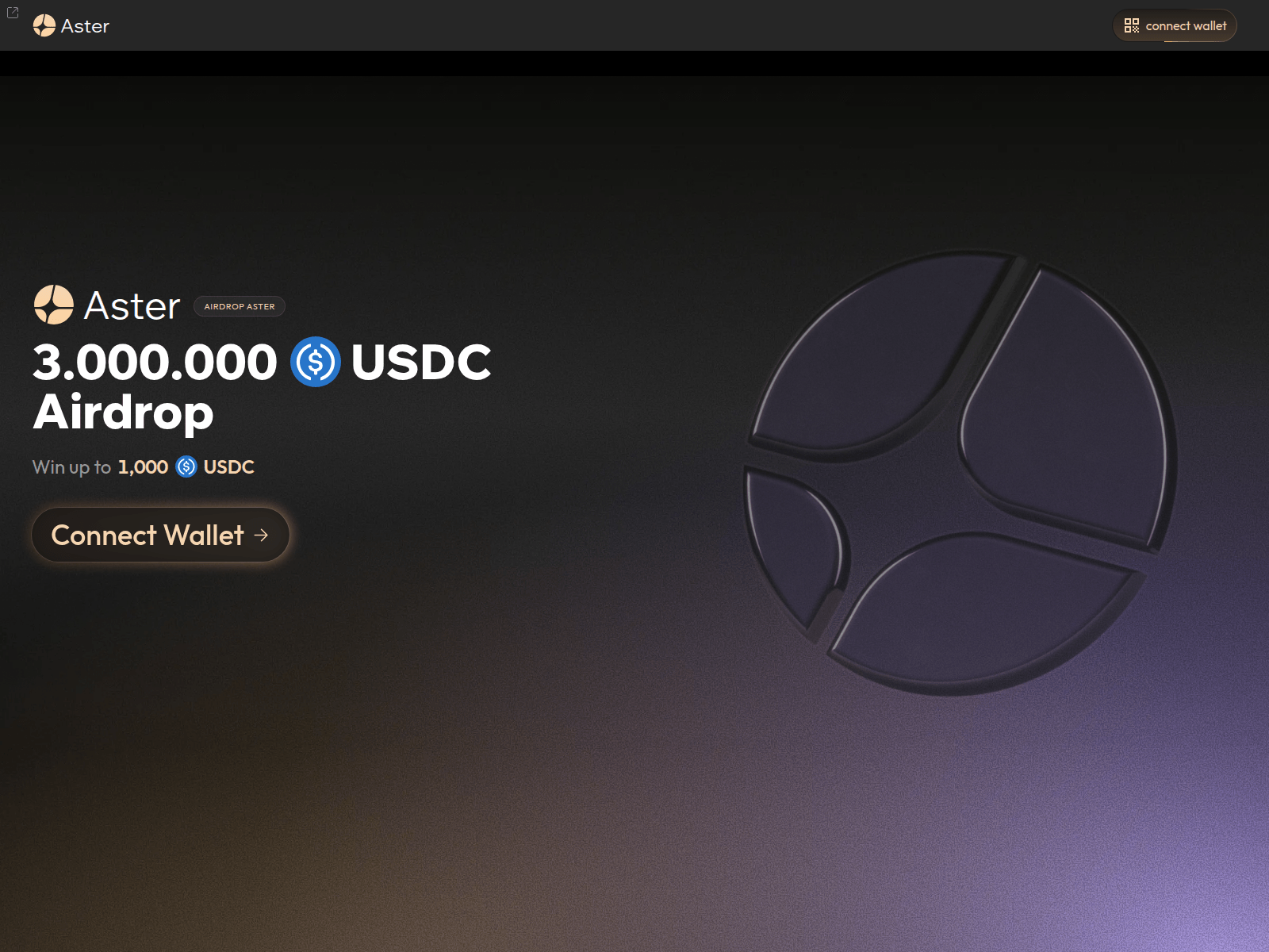 Screenshot of asterdex-airdrop.org