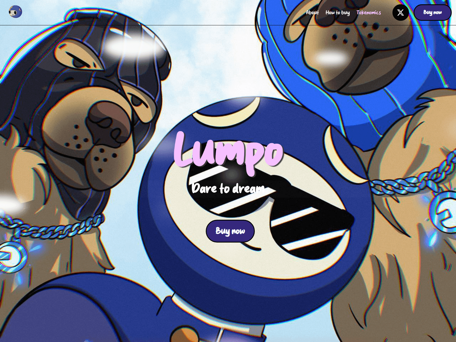 Screenshot of lumpo.fun