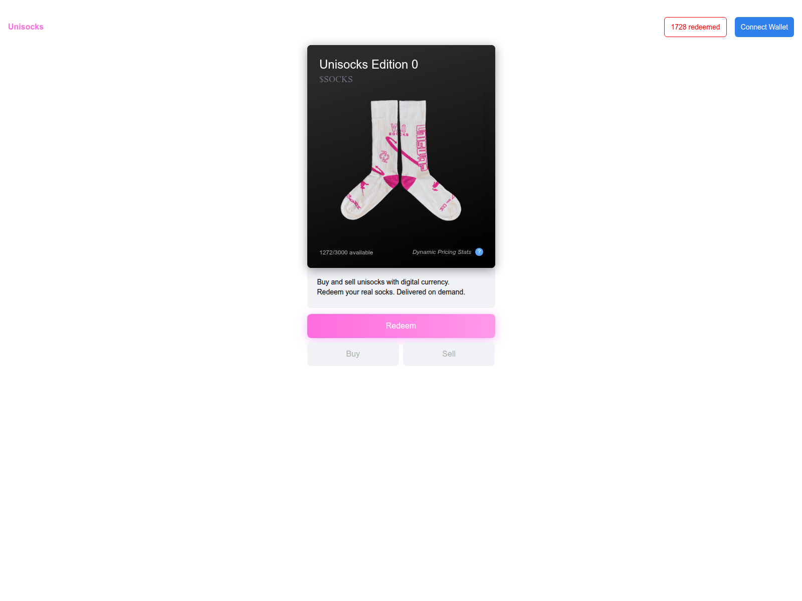 Screenshot of unisockshub.com