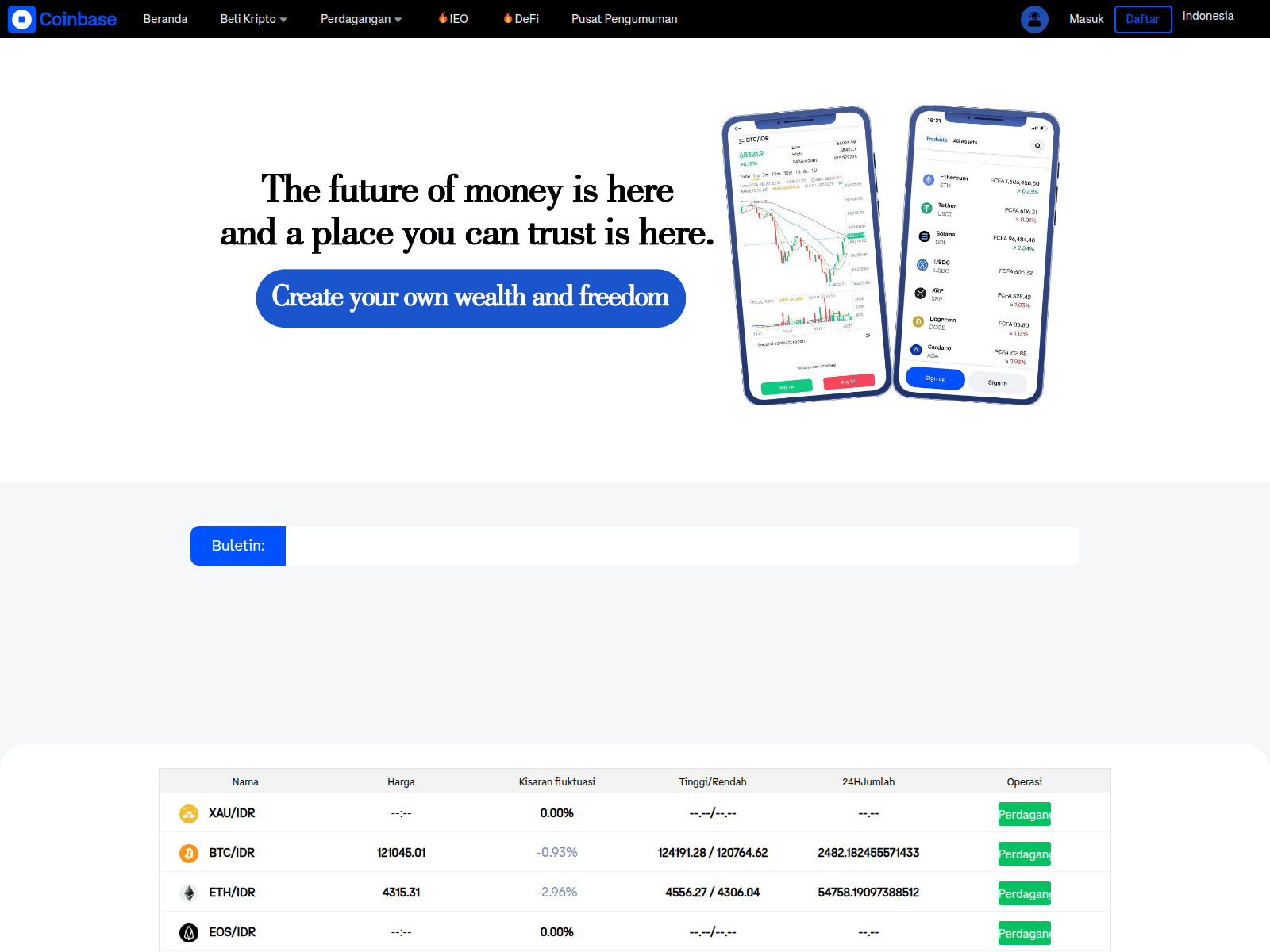 Screenshot of cooinbskka.com