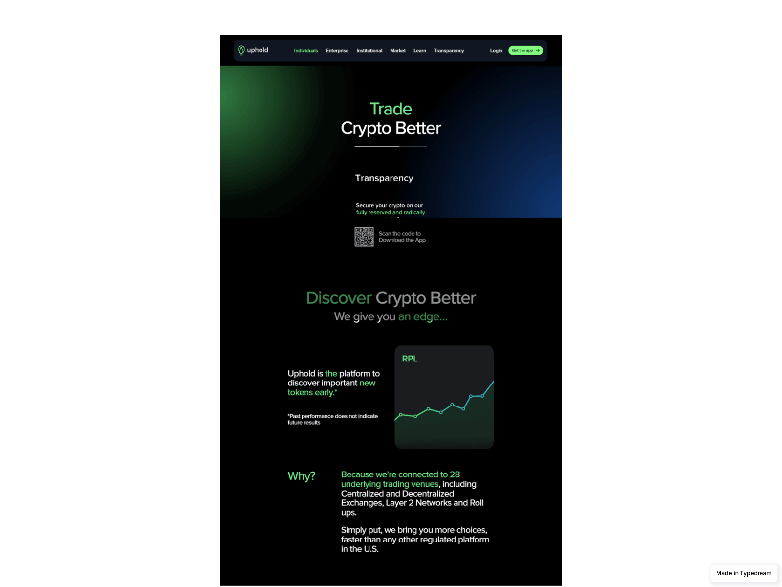 Screenshot of portal-uphld-en-us-web.typedream.app